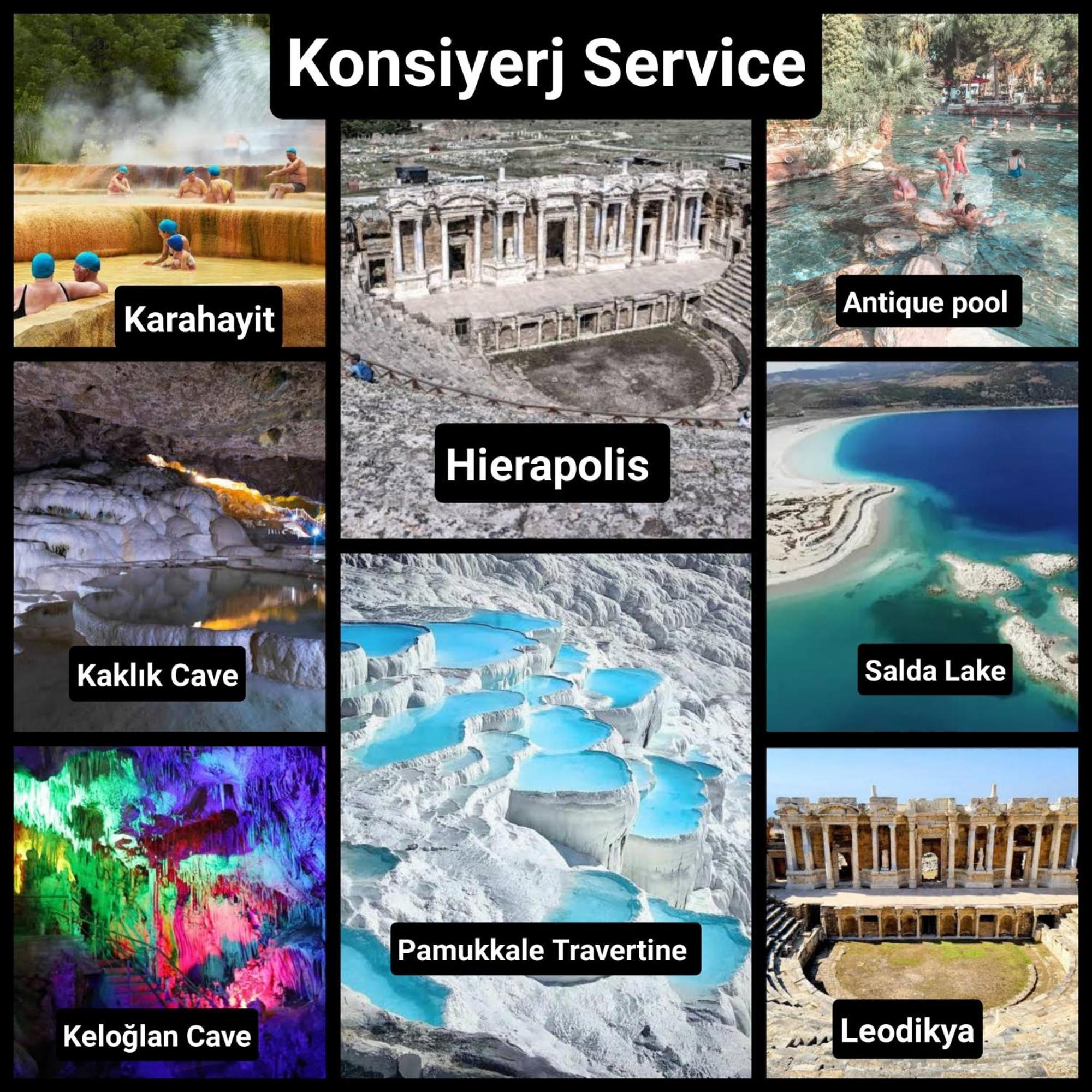 Apollon Garden Pamukkale Hotell Denizli  Exteriör bild